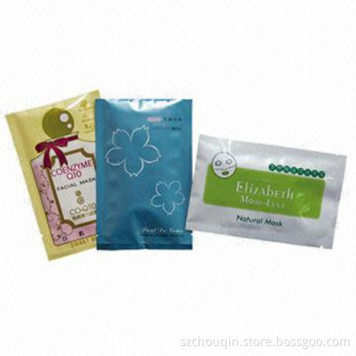 Shape Bags for Face Mask Packing, Made of PET, PA, PE, PET and AL